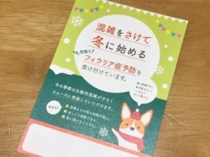 2020フィラリア注射