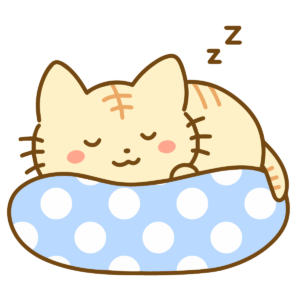 リラックスしている猫